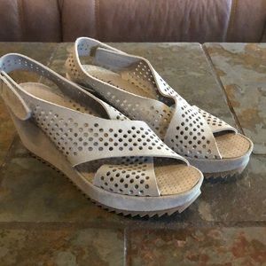 Pedro Garcia suede platform sandals